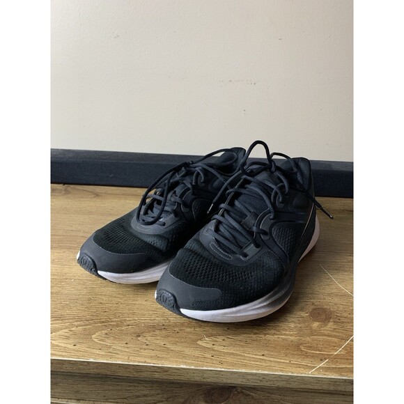 Lululemon Sneakers Women Sz 8.5 Black White Blissfeel Run 2 Running Lace Up READ - Picture 2 of 10